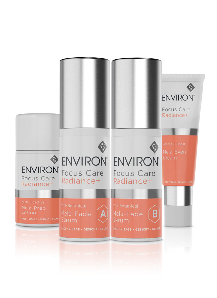 Environ Focus Care Radiance+ range