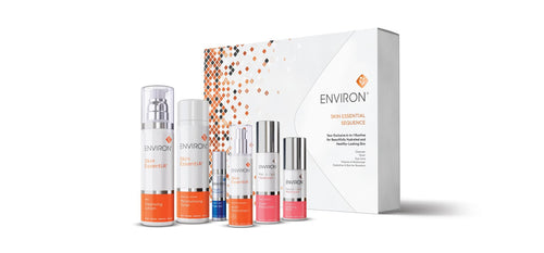 Environ Skin Essential Sequence gift box with the Skin EssentiA range